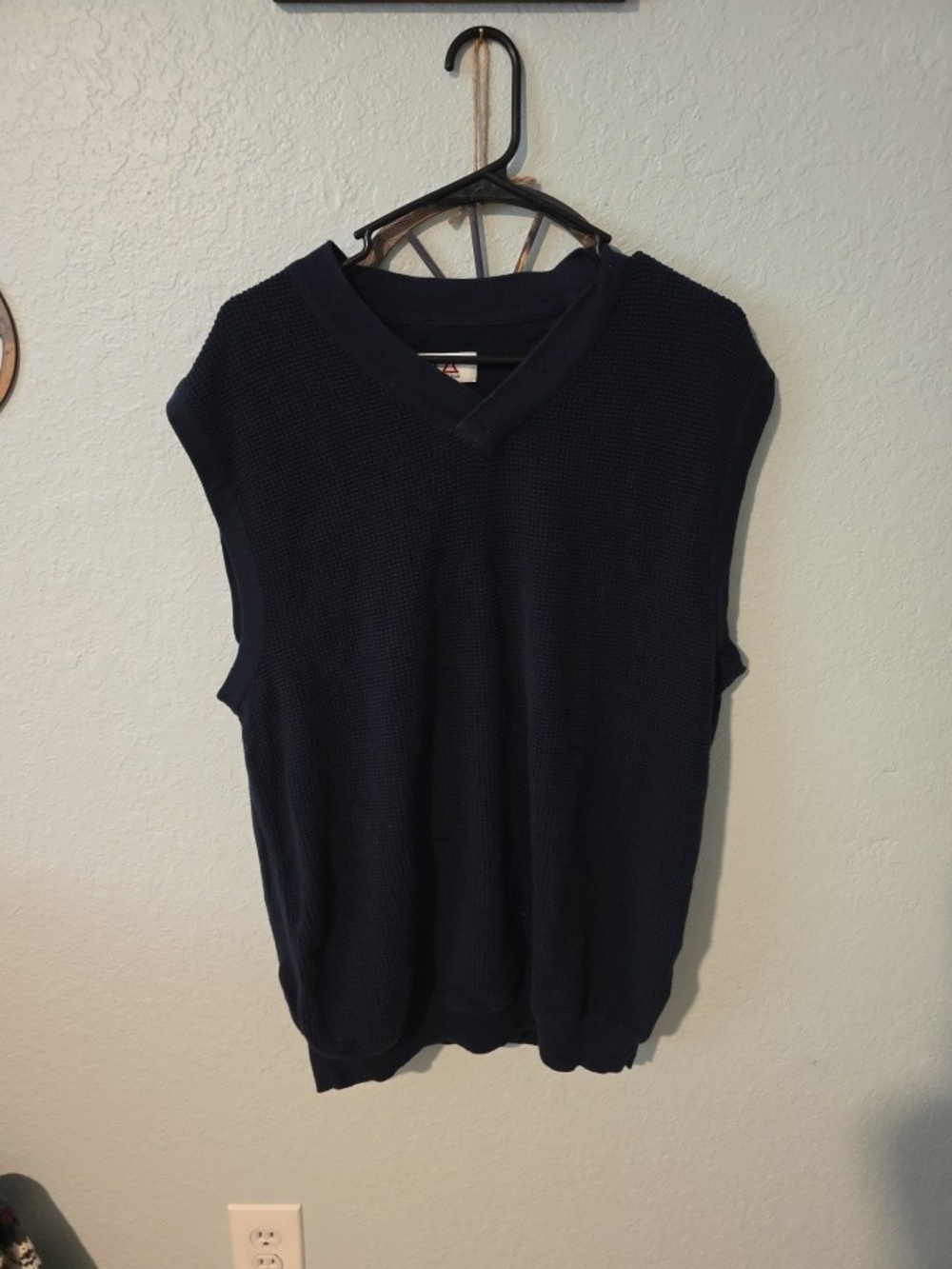 Cutter & Buck Men's Navy V-Neck Sweater Vest